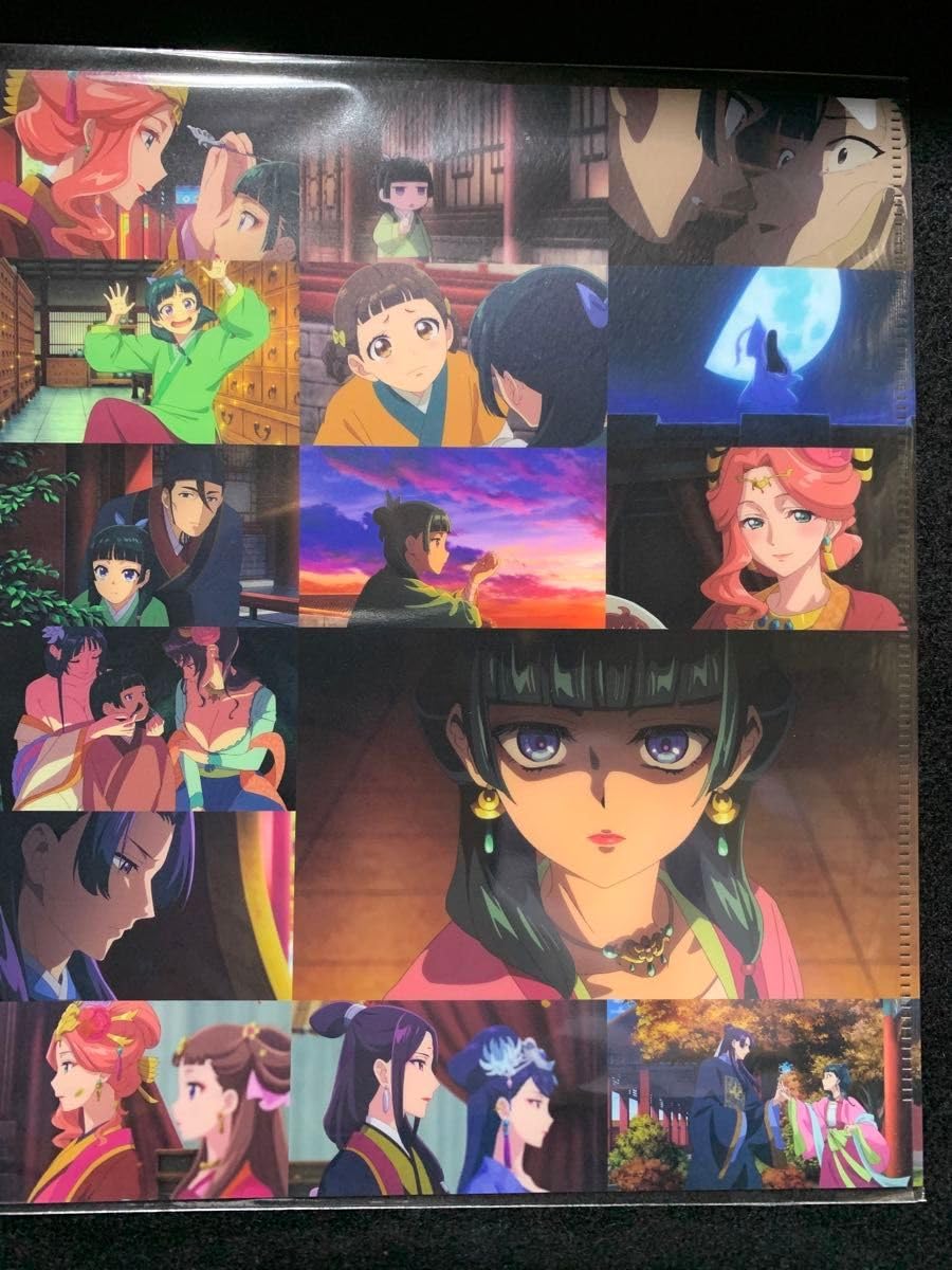 Amazon.co.jp: 薬屋のひとりごと A4クリアファイル 場面写真クリア